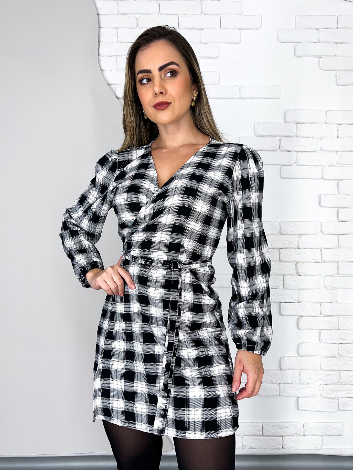 Vestido Xadrez Sofia