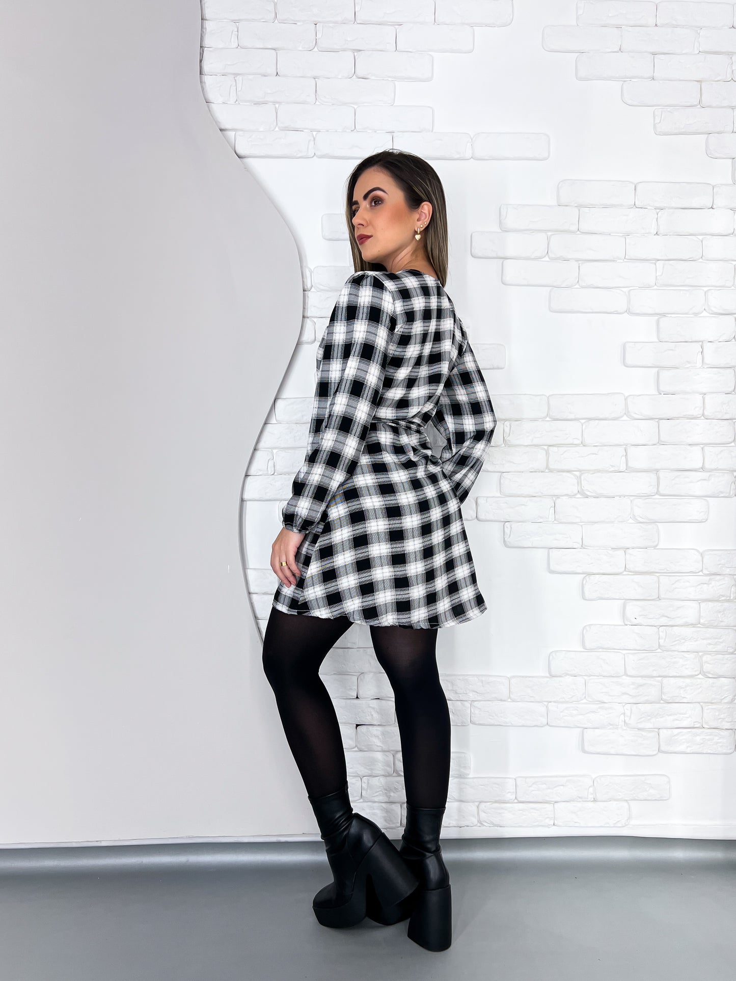 Vestido Xadrez Sofia