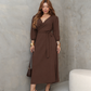 Vestido Midi Bianca Transpassado