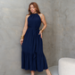 Vestido Midi Feminino Liz em Viscolinho