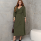 Vestido Midi Bianca Transpassado