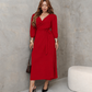 Vestido Midi Bianca Transpassado