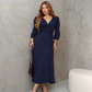 Vestido Midi Bianca Transpassado