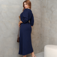 Vestido Midi Bianca Transpassado