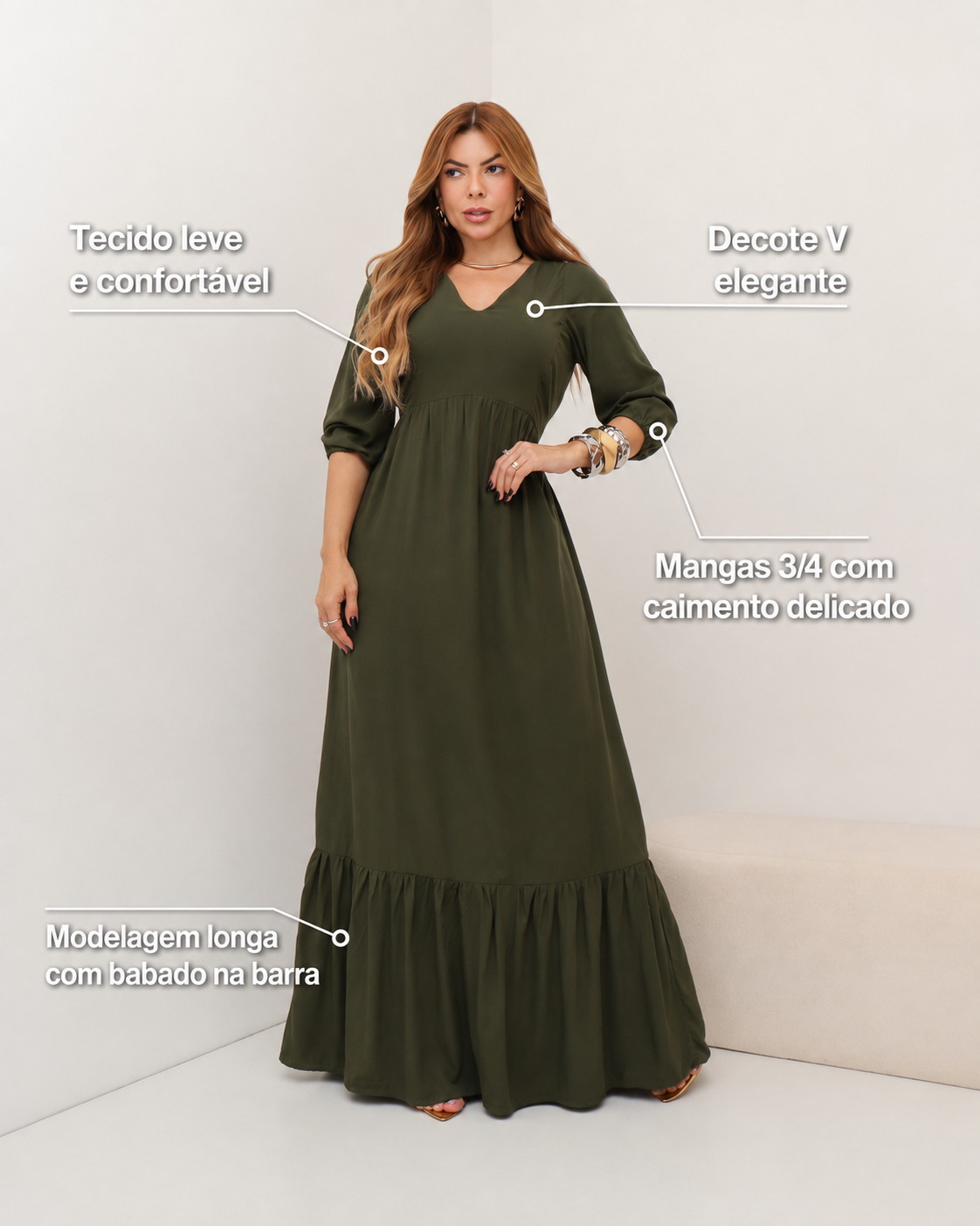 Vestido Longo Isadora