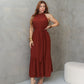 Vestido Midi Feminino Liz em Viscolinho