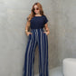 Conjunto Cléo Calça Estampada + Blusa