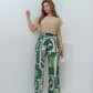 Conjunto Cléo Calça Estampada + Blusa