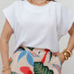 Conjunto Cléo Calça Estampada + Blusa