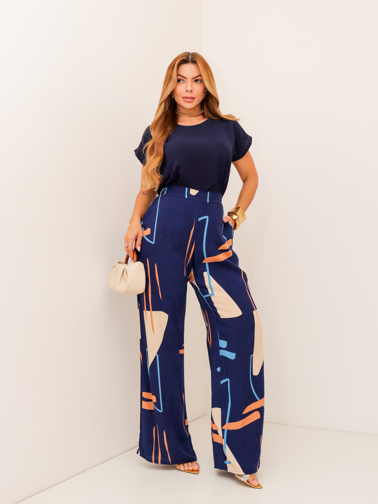 Calça Pantalona Camila
