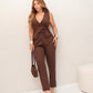 Conjunto Calça + Colete Alfaiataria