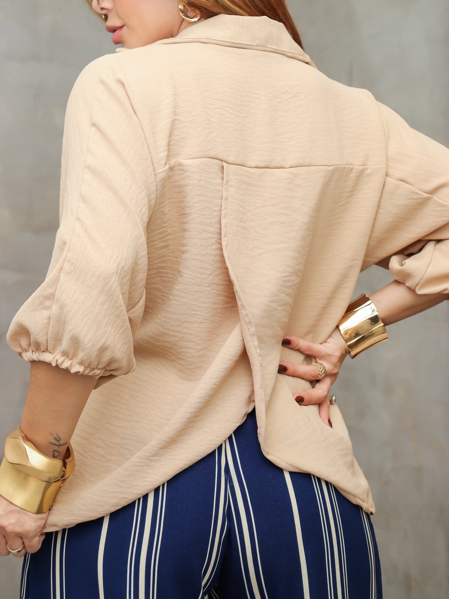 Blusa Valentina Manga Longa