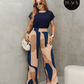 Conjunto Cléo Calça Estampada + Blusa